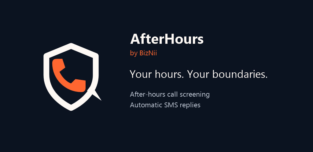 AfterHours feature graphic